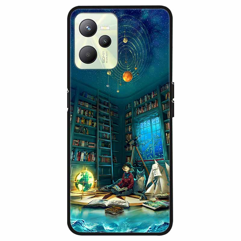 For Oppo Realme C35 Case Cover Bumper On For Realme C35 TPU Soft Silicone Back Cover Case Realme C35 C 35 RealmeC35 Coque Fundas