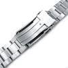 Orient MiLTAT 22 мм Браслет Oyster из нержавеющей стали SUS316L для часов Triton RA-EL0001B Матовая серебристая V-застежка