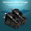 Беспроводное зарядное устройство USB Универсальный адаптер Питание 5 В 1 А, Сетевой адаптер переменного/постоянного тока Дорожный настенный зарядный для мобильного телефона Штекер EU US