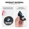 2pcs Car Water Cup Mats Carbon Fiber Coaster Non-Slip Pad For BMW M3 M5 X3 E93 F10 F20 F30 F40 F15 F25 F26 F31 F49 F86