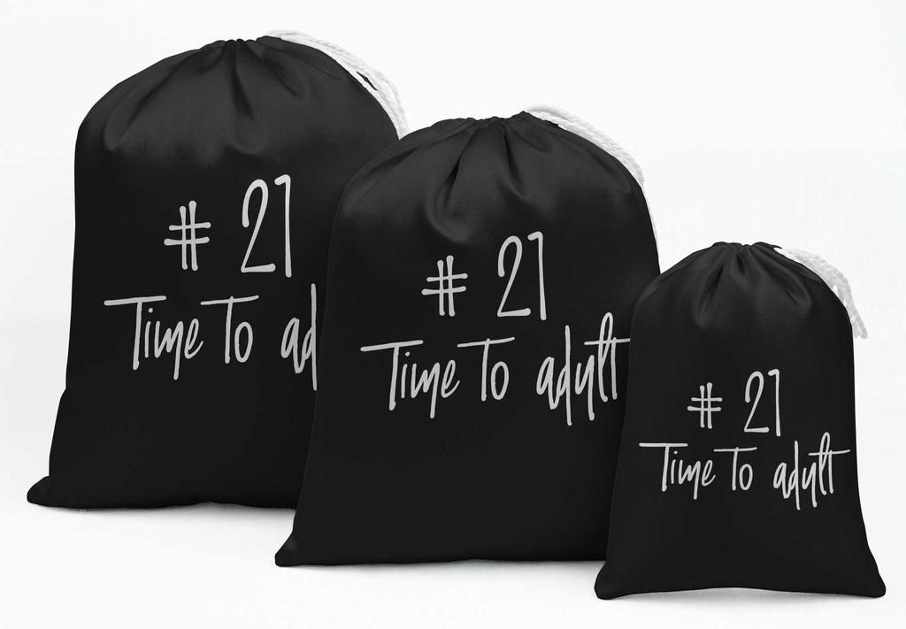 Сувенир Darling Black Number Custom Party Supplies Favor Bags Подарочные мешочки 15