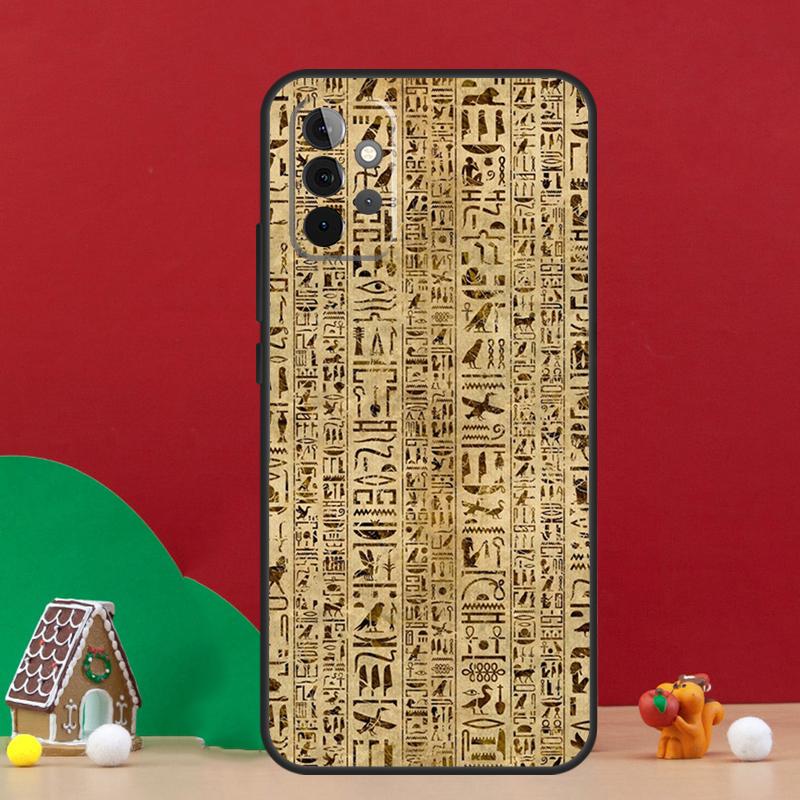 Кейс с фреской Фараона Египта для Samsung Galaxy A17 A06 A16 A56 A36 A54 A34 A14 A52 A32 A13 A23 A33 A53 A15 A35 A55