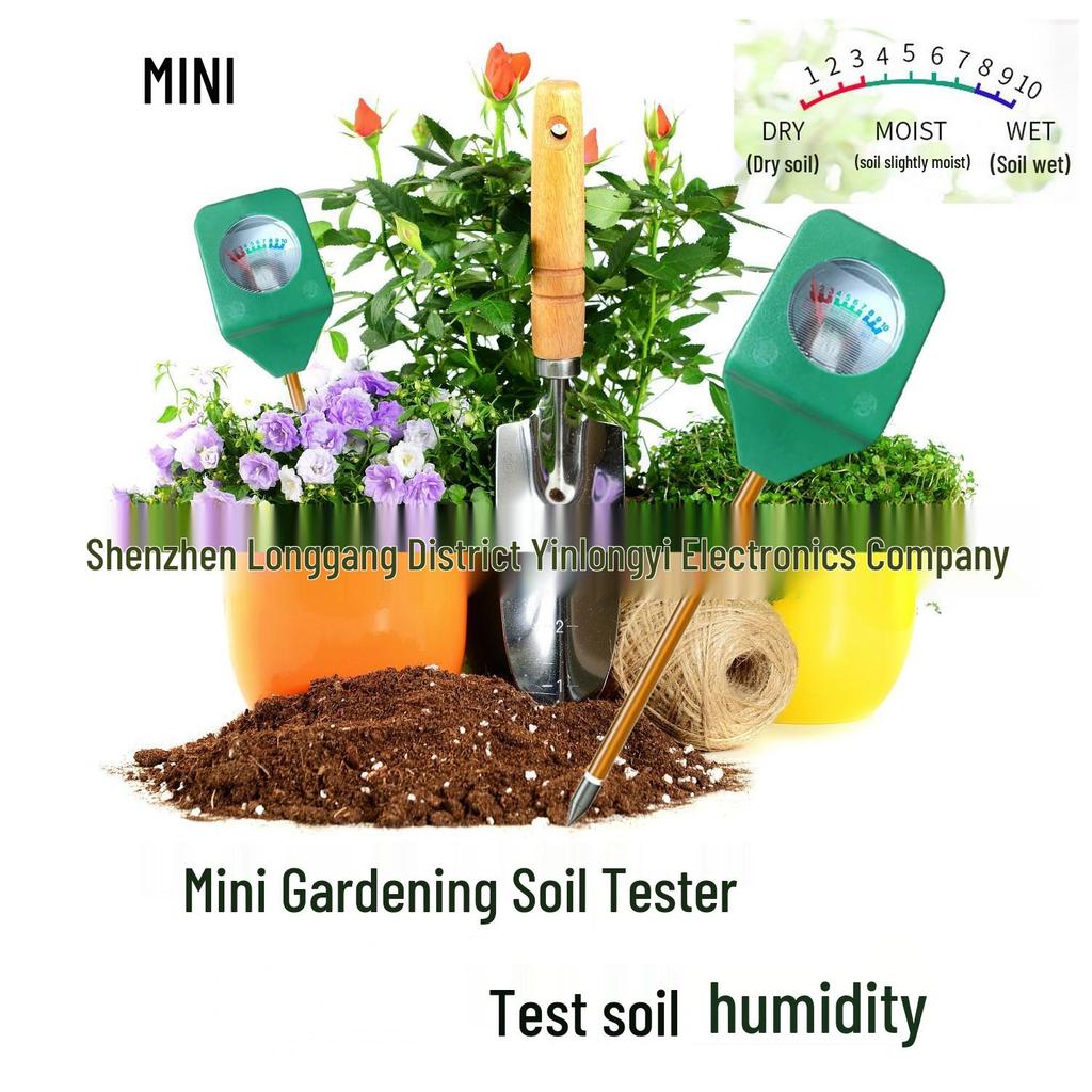 Двойной трех-игольный тестер плодородия почвы и pH-метр