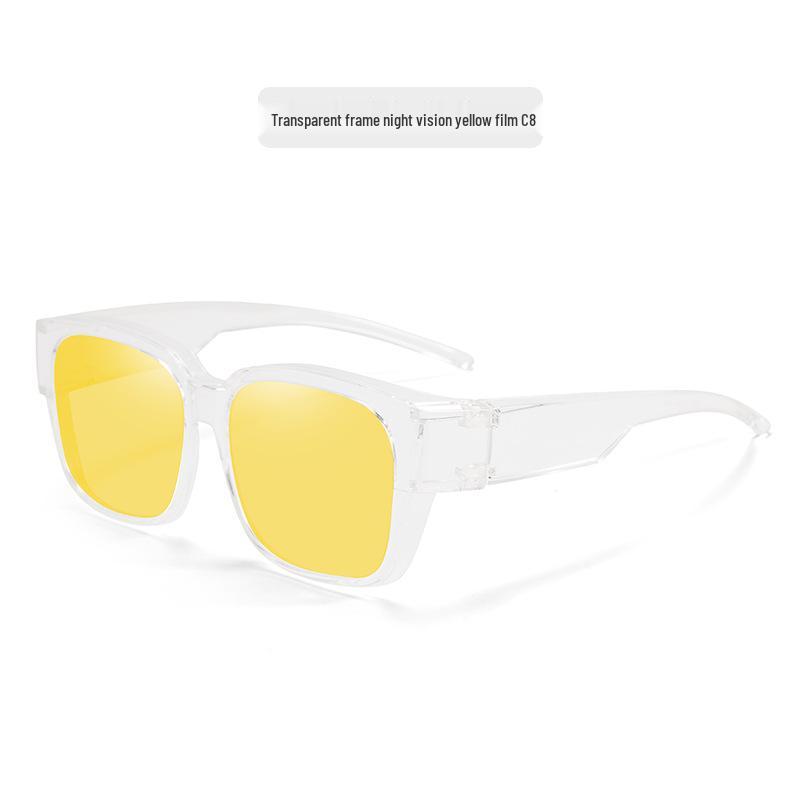 Набор солнцезащитных очков премиум-класса с поляризацией: Мужские очки для ночного видения и женские очки с защитой от синего света