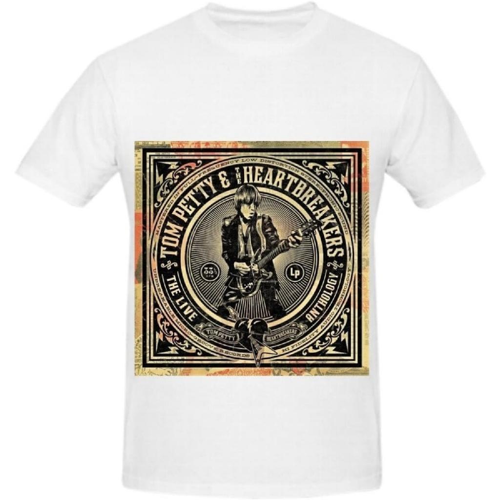 Том Петти и The Heartbreakers Live Anthology Электроника Мужские Большие и Высокие Футболки