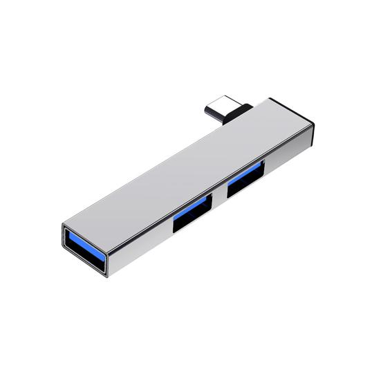 Док-станция для ноутбука с портами USB, быстрое расширение возможностей подключения, компактный дизайн, портативный универсальный концентратор-расширитель