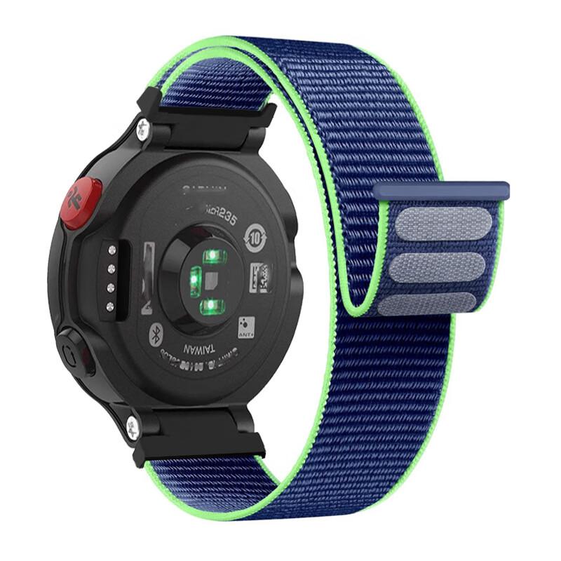Garmin Forerunner 235 lite nylon strap 735 XT/230/220/620 breathable watchband Approach S20 S6 quick-drying strap double B Garmin 235/735 nylon strap
