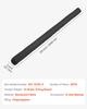 VEVOR Sediment Filter Sock, 4Pcs Erosion Control Socks Dia.127 mm x 3048 mm L Coverage, Polypropylene Filler