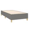 Cadre de lit avec matelas - Maison Exclusive - 100x200cm - Tête de lit réglable - Tissu durable