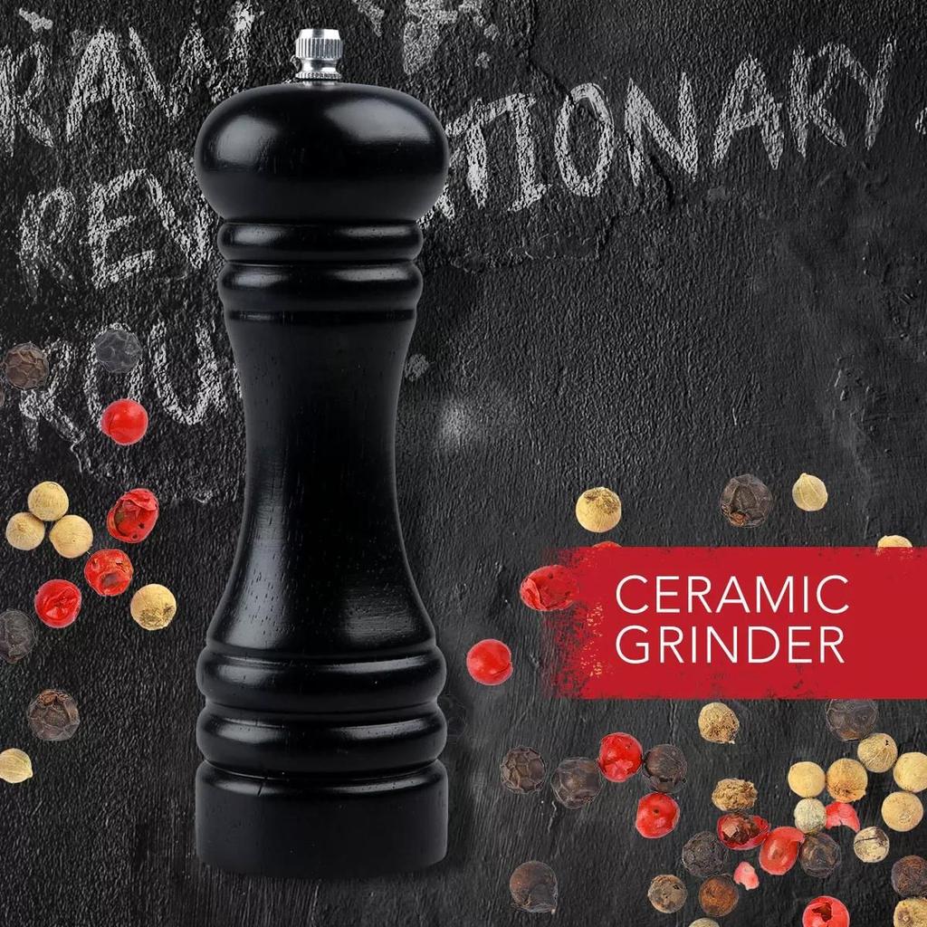 Ручная мельница для перца черная 18 см FM Professional Различные арт.. 22531