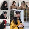 Утепленные теплые наушники с помпоном, защита для ушей, повязка на голову Y2k, зимняя защита для ушей, осень-зима