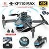 KF110 MAX MINI Дрон 4K 2-осевой PTZ HD Двойная камера Лазерное обхождение препятствий Бесколлекторный двигатель GPS 5G WIFI RC FPV Квадрокоптер Игрушка