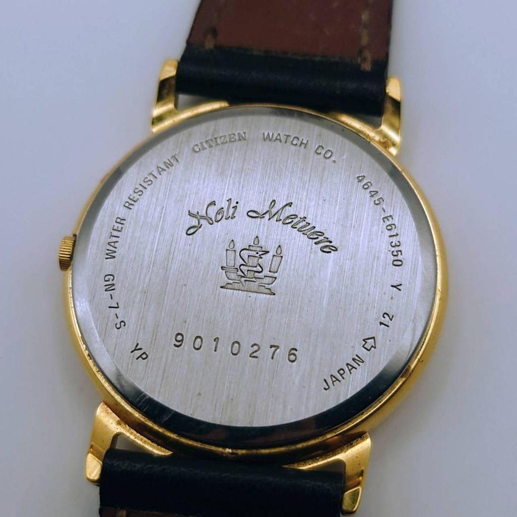 Working item CITIZEN CLUB LA MER men's watch battery replaced