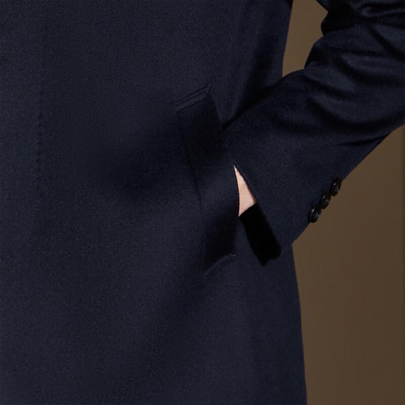 Мужское пальто Antonio из 100% шерсти с лацканами для бизнеса