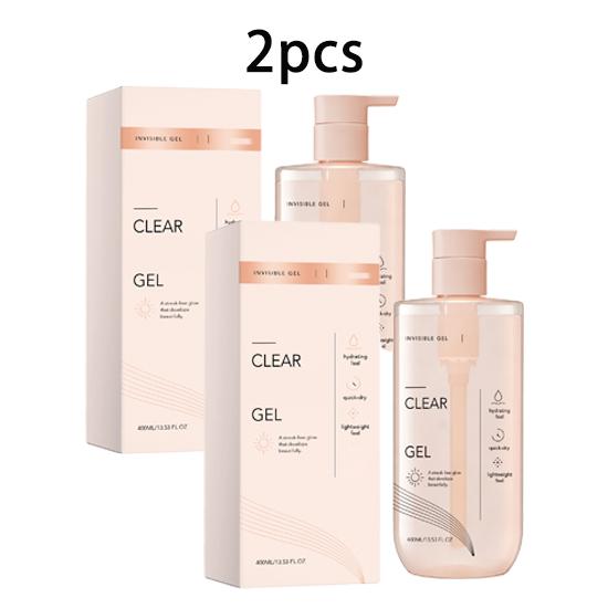 AMZ clear and seamless beauty black gel moisturizing, refreshing, transparent and non-sticky to create a natural shiny skin care gel 400ml