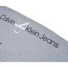 Calvin Klein Однотонные трикотажные спортивные штаны с буквенным принтом для мужчин, серые 40DM891-030