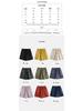 Women's Wide-Leg Cotton Linen Shorts: Trendy Spring/Summer Casual Bermudas for Sports or Home.