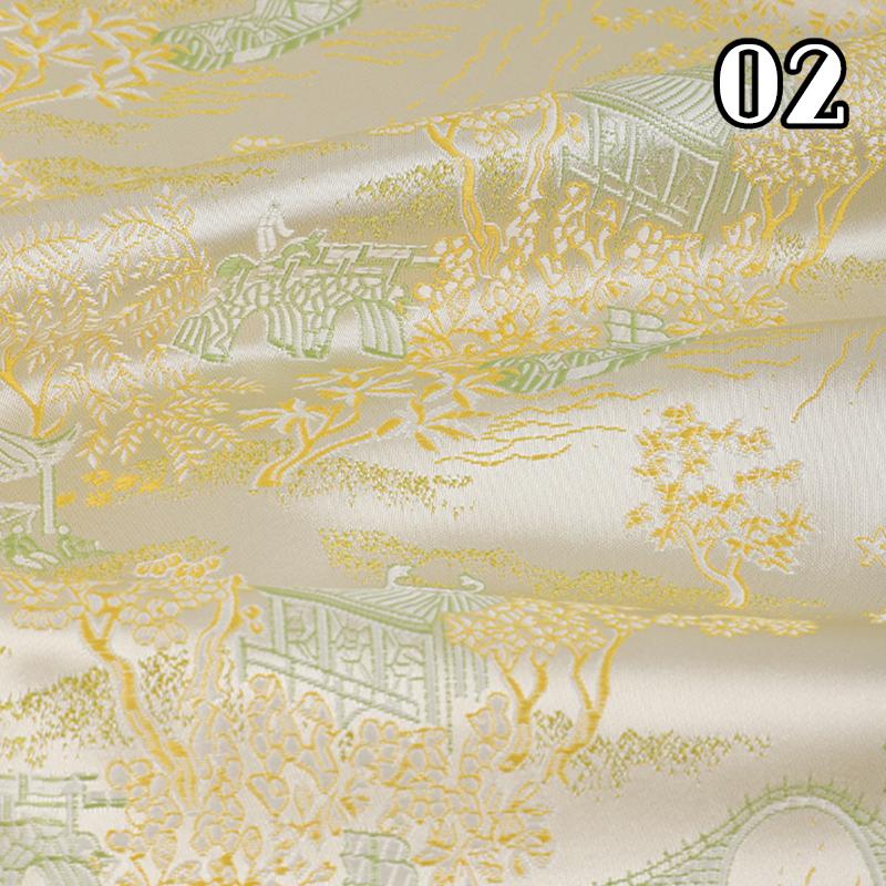 50x145 см китайское искусство имитация песни парча ткачество дамасская ткань жаккард парча ткань сделай сам сшить платье чонсам одежда ханьфу