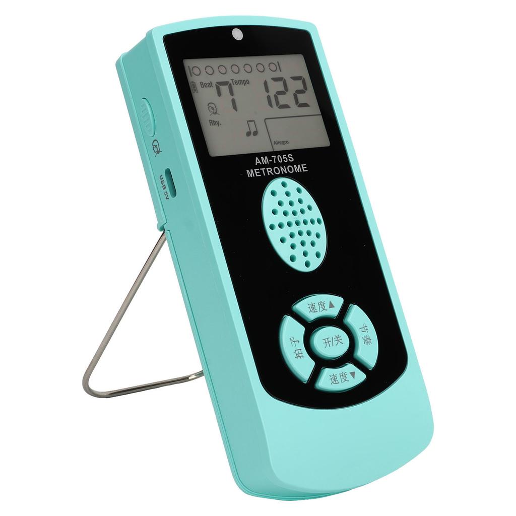 Electronic Metronome Rechargeable High Accuracy Universal Digital Metronome for Guitar Violin Piano