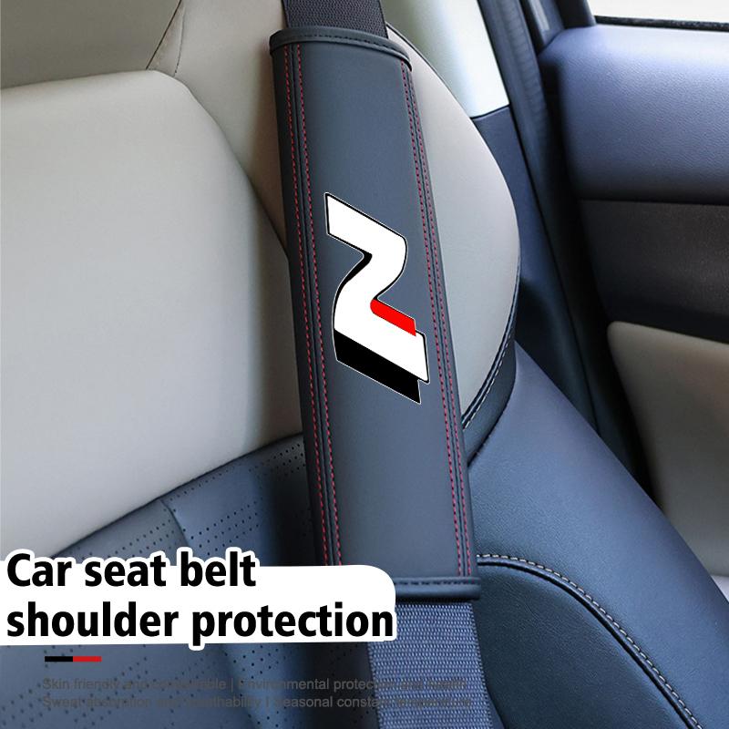 Car Seat Belt Shoulder Protective Cover Decompression Comfort Car Accessories For Hyundai N Line i10 I10 2008 2009 2010 2011 pp39
