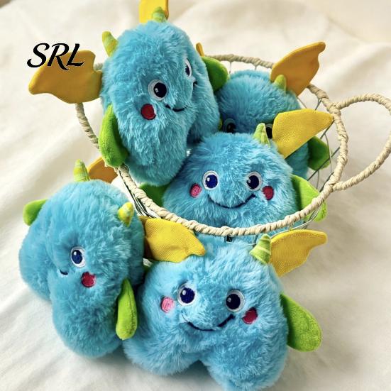 Durable Plush Dog Toys Chew Toy, Interactive Squeaky Stuffed Animal, Cute Cartoon Animal Pet Design, Puppy Teething Toy for Small And Medium Dogs
