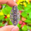 Amethyst Gemstone Handmade 925 Sterling Silver Jewelry Ring Size 10 O7f16