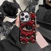 Мягкий чехол для телефона с жутким рисунком красных глаз для iPhone 16 15 14 12 11 13 Pro Max 14Plus 12 13 Mini 7 8 Plus X XS Max XR, задняя крышка