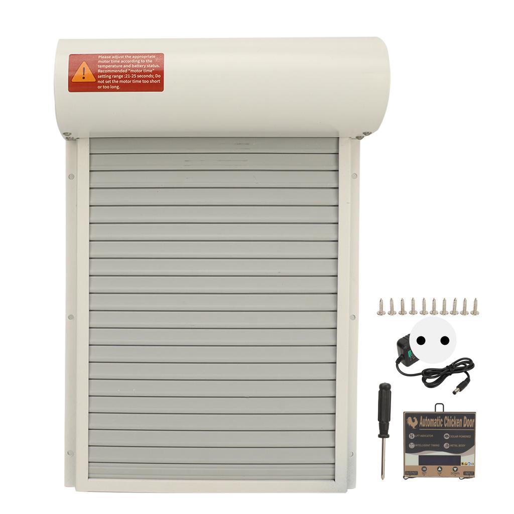 Chicken Coop Door Timing Mode Manual Mode Rugged LED Display Controller Auto Chicken House Door