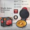 220 В 500 Вт Домашняя электрическая вафельница с антипригарным покрытием Машина для приготовления завтраков DIY Машина для выпечки тортов