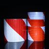 DIY 20cm*1m Twill Reflective Waterproof Tape Left Or Right Reflectors Self-Adhesive Safety Warning Sticker Conspicuity For Truck