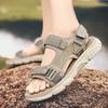 Летние новые пляжные шлепанцы для улицы, универсальные мужские сандалии двойного назначения, нескользящие, дышащие, модные, универсальные шлепанцы