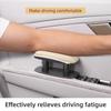 Adjustable Car Door Armrest Pad PU Leather Memory Foam Elbow Support Cushion for SUV Sedan Relieve Driving Fatigue