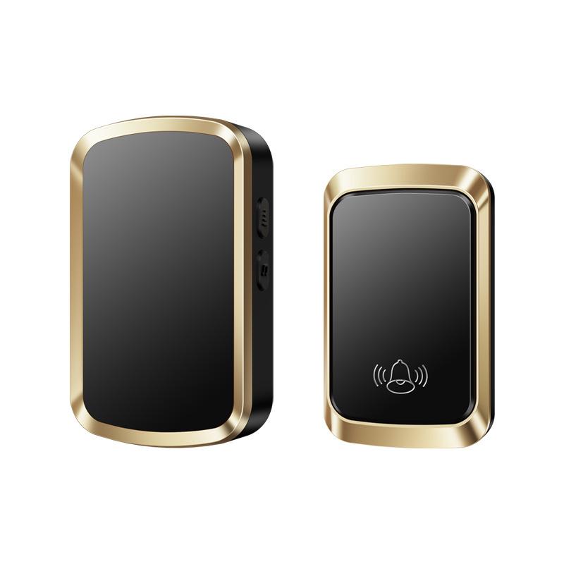 Wireless Self-Powered Doorbell, Waterproof, Long-Range, Remote-Controlled for Home and Elderly Use
