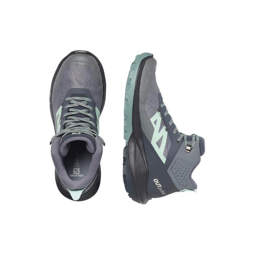 SALOMON Женские ботинки Outpulse Mid GORE-TEX 'Quiet Shade Ebony' L47067200