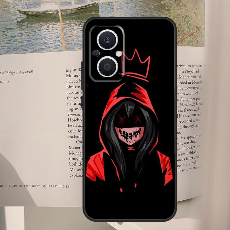 Чехол Аниме Дьявол Плохой Парень для OPPO Reno 14F 13F 12F 11F 10 11 12 14 Pro 7 8 Lite OPPO Find X9 X6 X5 X8 Pro