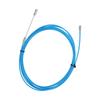 Steel Wire Cord Strands Blue Color Plastic Covered Rope High Tensile for Elevator Crane