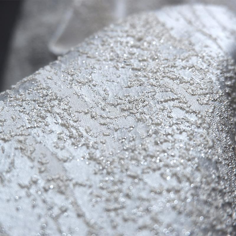 Абстрактный Неправильный 3D-узор из Частиц Жаккардовая Текстура Ткань DIY Модная Одежда Платье Пальто Уникальная Текстура Дизайнерская Ткань