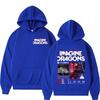 Band Imagine Dragons Loom World Tour Hoodies Men Women Fashion Hip Hop Vintage Classic Hoodie Oversized Y2k Pullover Tracksuit Female Male Clothing