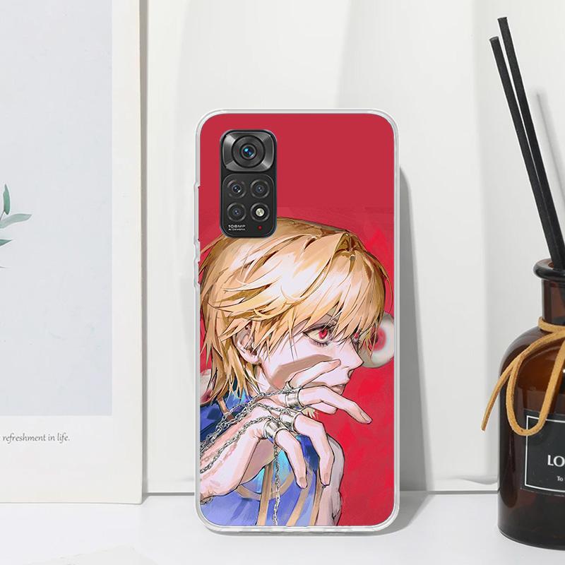 Huner X-Hunters Kurapika Phone Case For Xiaomi Redmi Note 15 13 14S 14 Pro Plus 12S 11S 10S 12 11E 10 11T Art Fundas Back Cover