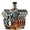 V8 Engine Craft Wine Bottle Ornament Craft Glass Material Whiskey Bottle