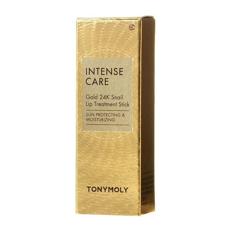 TONYMOLY - Intense Care Gold 24K Snail Lip Treatment Stick SPF15