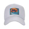 Мультяшный Кит Морское Животное Закат Принт Бейсболки Snapback Мужские Женские Кепки Кепка для Улицы Хип-Хоп Бейсболка Кепка
