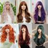Женские парики, разнообразные дополнительные длинные вьющиеся волосы, челки, большие волны, полный головной убор, парики