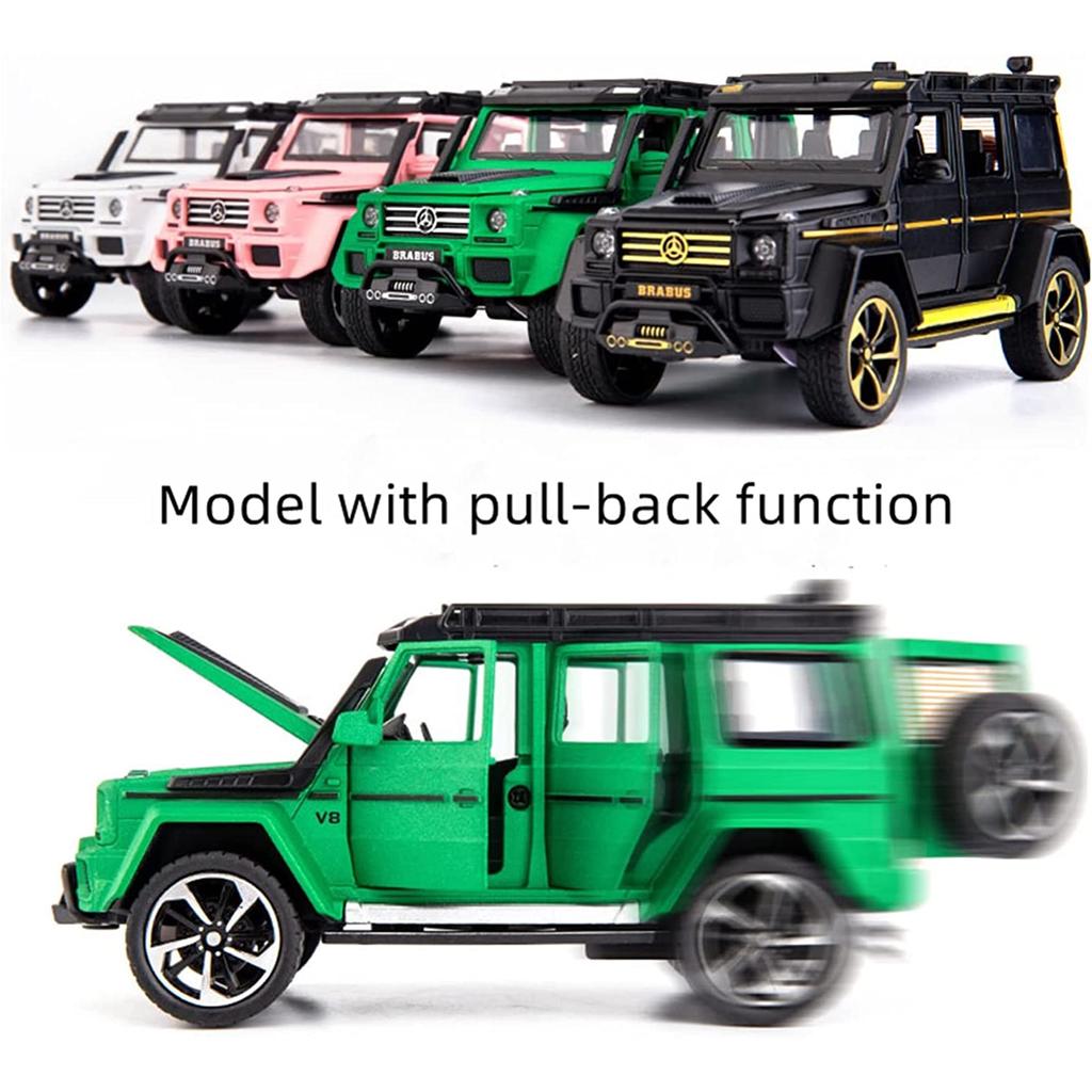 Масштаб 1/32 Benz G550, литая под давлением модель автомобиля, игрушечный автомобиль с откатным механизмом, звуком и светом для детей, коллекция подарков для мальчиков и девочек