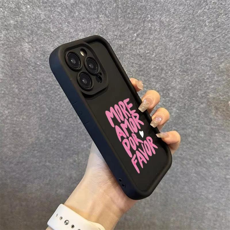 Для iPhone 16 15 14 Pro Max 13 12 11 Цветной Максималистский Еще Любви Пожалуйста Чехол Для Телефона Для iPhone XS Max X XR 7 8 Plus 15 Чехол