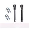 4Pcs Cycle Disc Brake Screw Thread Pin Ti Alloy Lightweight Secure Locking Cycle Caliper Screw