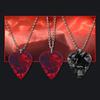 Eddie Munson Guitar Pick Pendant Necklaces Punk Stranger Things Fashion Necklace Jewelry For Women Men Cosplay Gift