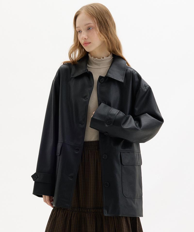 Полукуртка из искусственной кожи MARIE CLAIRE (Magcjk04Mbk)