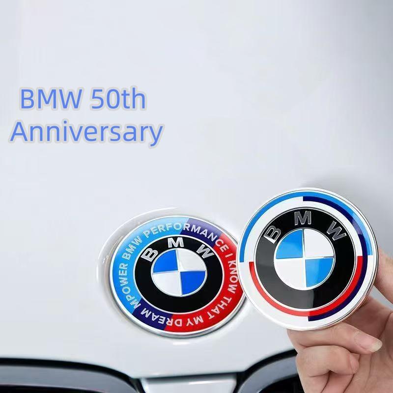3D ABS Front Grille Badge For BMW M Logo X1 X2 X3 Emblem X4 X5 X6 F48 G01 E84 E46 E83 F39 F30 Vehicle Exterior Tuning Accessorie EZ5