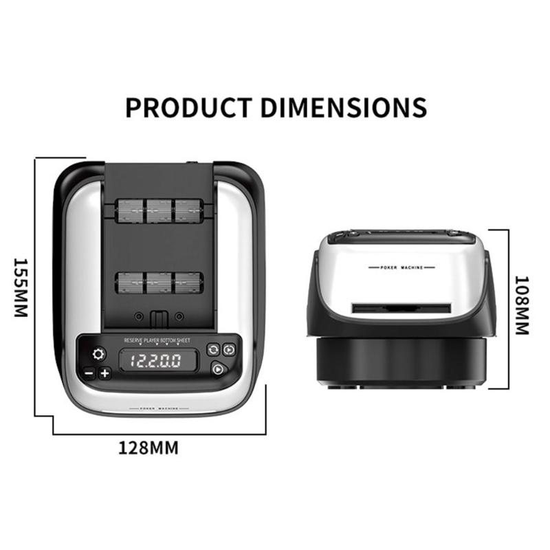 Интеллектуальный вращающийся автомат для раздачи карт: бесшумная работа и устойчивое основание для использования в профессиональных казино
